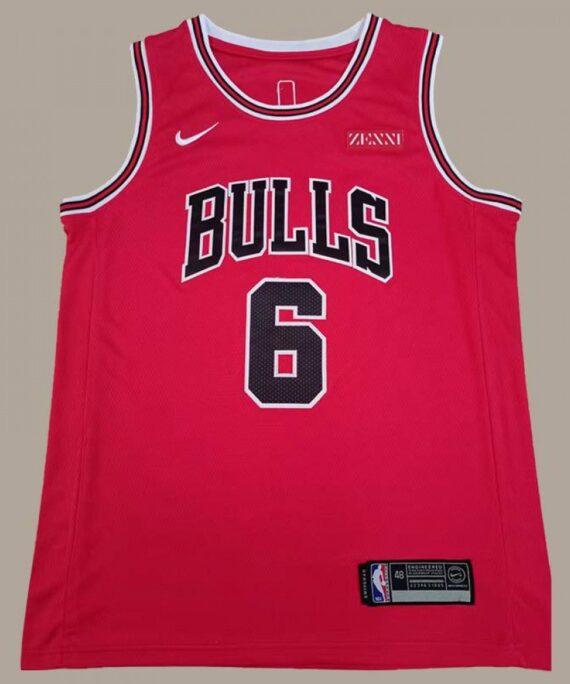 Alex Caruso Basketball Jersey #6 Chicago Bulls Red