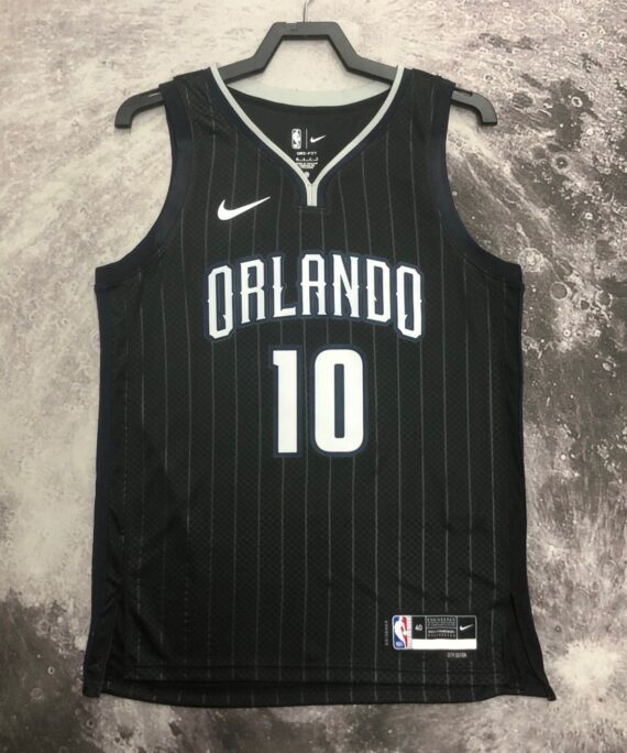 Bol Bol Basketball Jersey #10 Orlando Magic 2023 Black City Edition