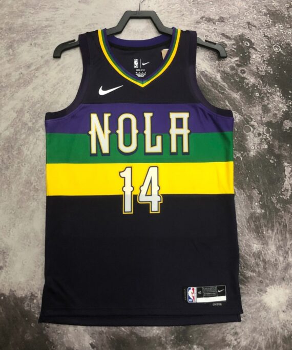 Brandon Ingram Basketball Jersey #14 New Orleans Pelicans 2023 City Edition