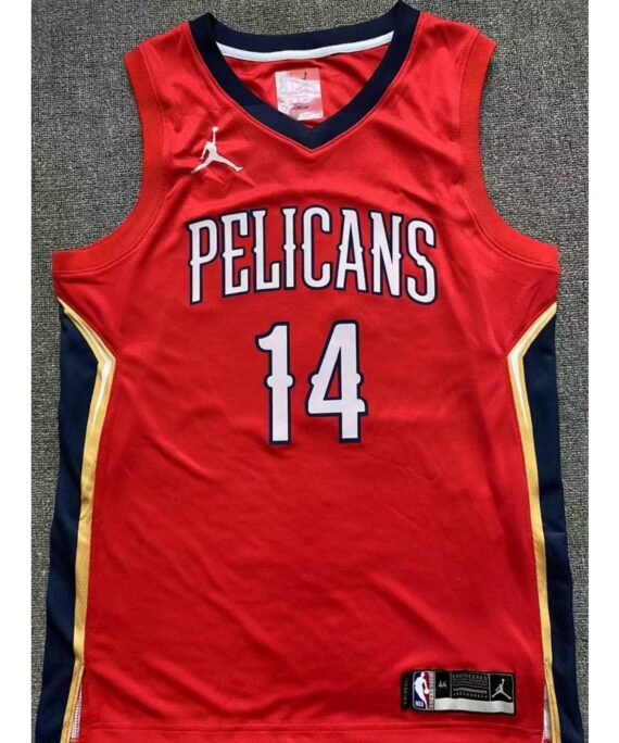 Brandon Ingram Basketball Jersey #14 New Orleans Pelicans Red