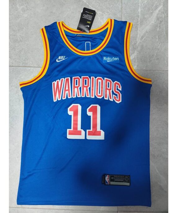 Klay Thompson Basketball Jersey #11 Golden State Warriors 2022 Blue Fan Edition