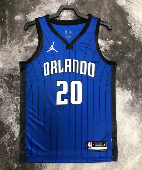 Markelle Fultz Basketball Jersey #20 Orlando Magic 2023 Blue Flyer Edition