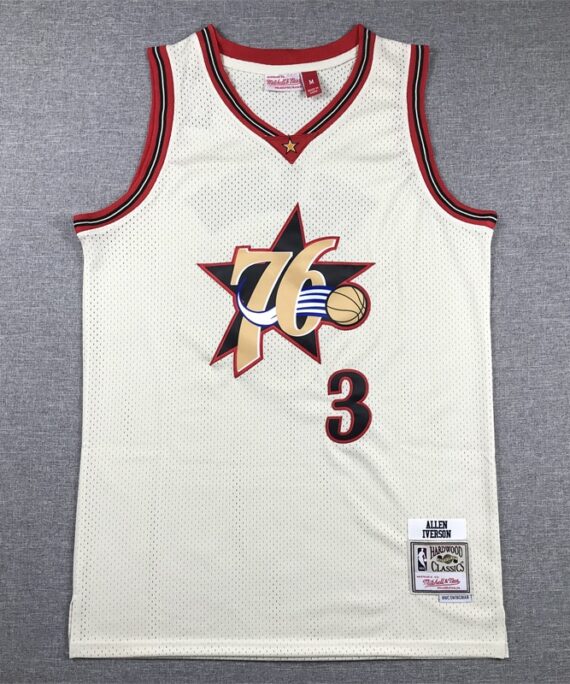 Allen Iverson Basketball #03 Jersey The Chainstitch Collection