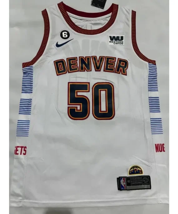 Aaron Gordon Basketball Jersey #50 Denver Nuggets White