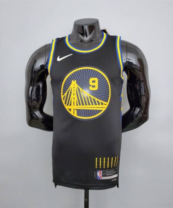Andre Iguodala Basketball Jersey #9 Golden State Warriors 2022 75th Anniversary Edition City Edition Black
