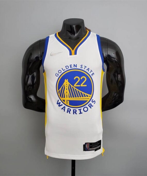 Andrew Wiggins Basketball Jersey #22 Golden State Warriors 75th Anniversary Edition White
