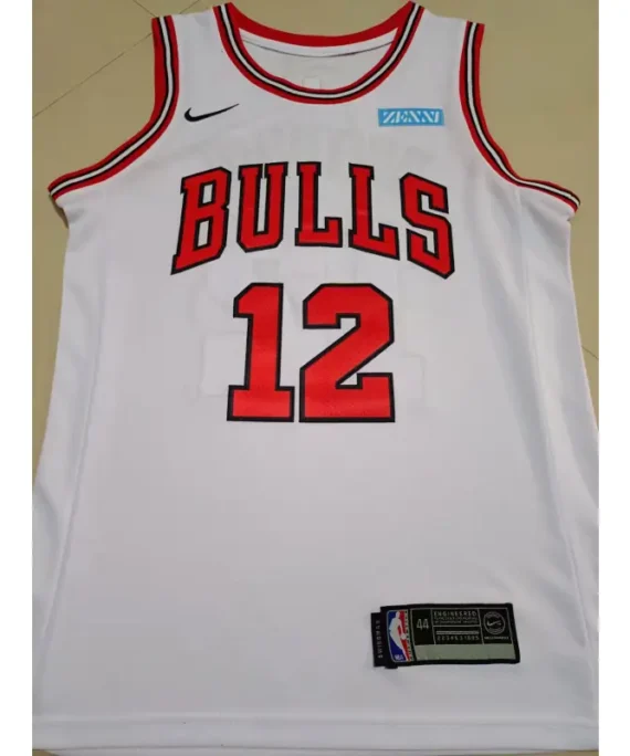 Ayo Dosunmu Basketball Jersey #12 Chicago Bulls White