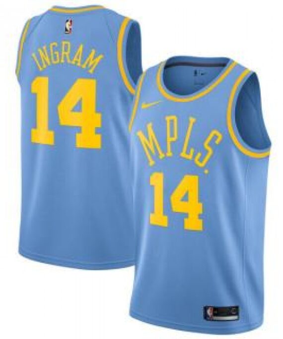 Brandon Ingram Basketball #14 Jersey Los Angeles Lakers MPL