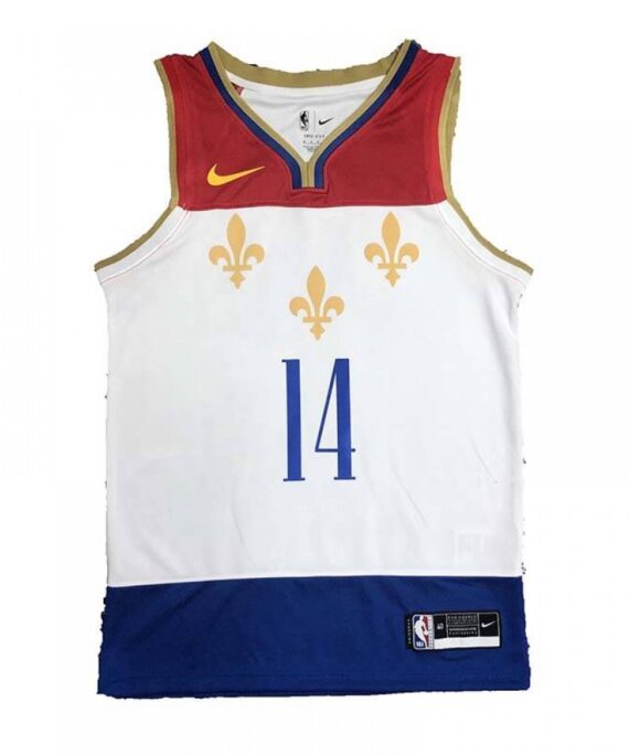 Brandon Ingram Basketball Jersey #14 New Orleans Pelicans 2020 City Edition White
