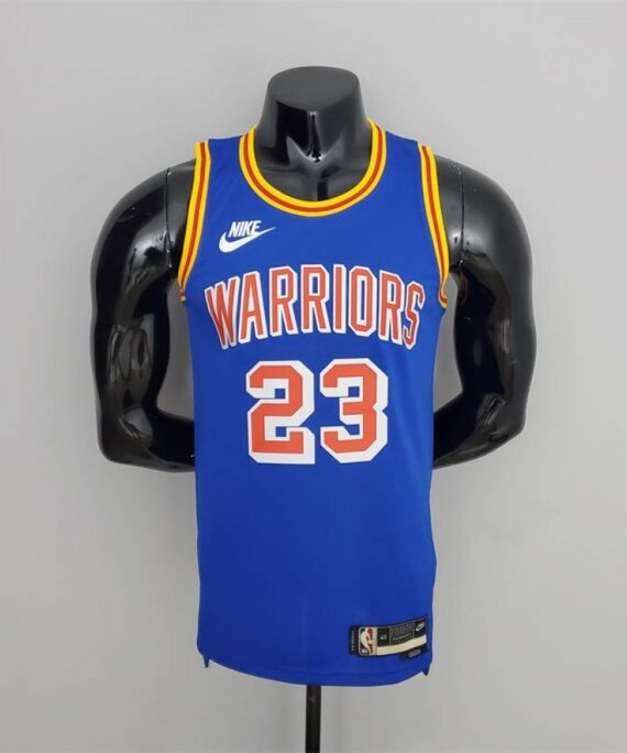 Draymond Green Basketball Jersey #23 Golden State Warriors 75th Anniversary Edition Classic Edition Blue