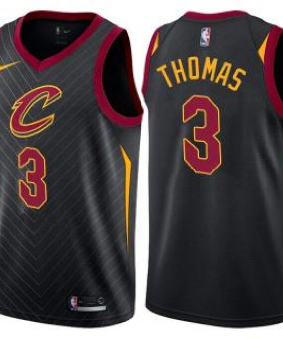 Isiah Thomas Basketball Jersey #3 Cleveland Cavaliers 17/18 Black