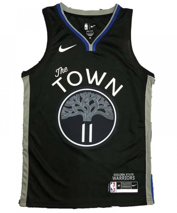 Klay Thompson Basketball Jersey #11 Golden State Warriors 2020 Black