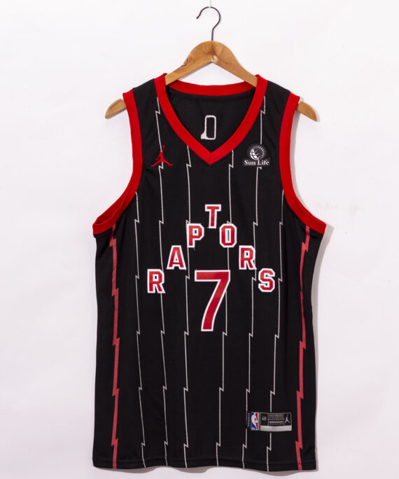 Kyle Lowry Basketball Jersey #7 Toronto Raptors 2021 Black