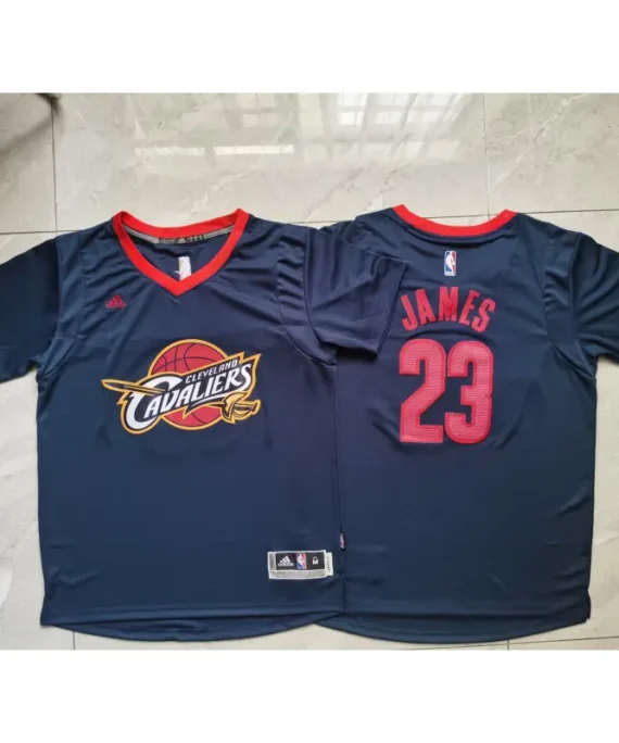 LeBron James Basketball Jersey #23 Cleveland Cavaliers Dark Blue