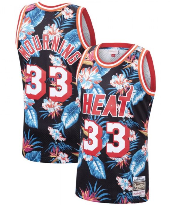 Alonzo Mourning Basketball #33 Jersey Miami Heat 2019 Print Edition