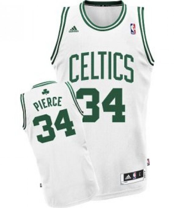 Paul Pierce Basketball #34 Jersey Boston Celtics 17/18 White