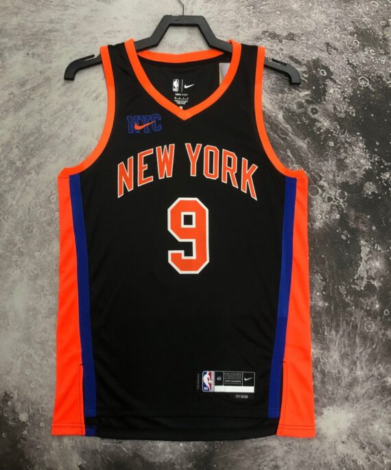 RJ Barrett Basketball Jersey#9 New York Knicks 2023 City Edition