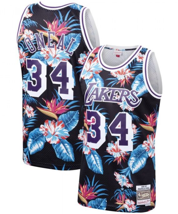 Shaquille O'Neal Basketball #34 Jersey Los Angeles Lakers 2019 Print Edition