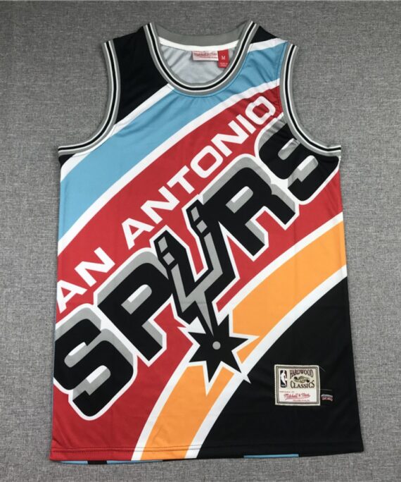 Tim Duncan Basketball Jersey #21 San Antonio Spurs 2020 Multicolor Print Edition