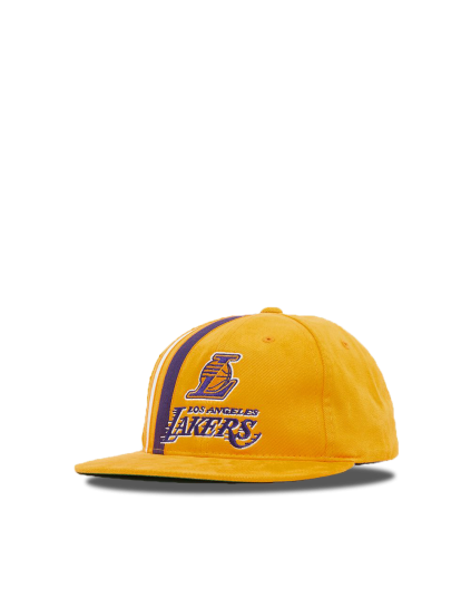 Cap M&N Team Stripe Los Angeles Lakers