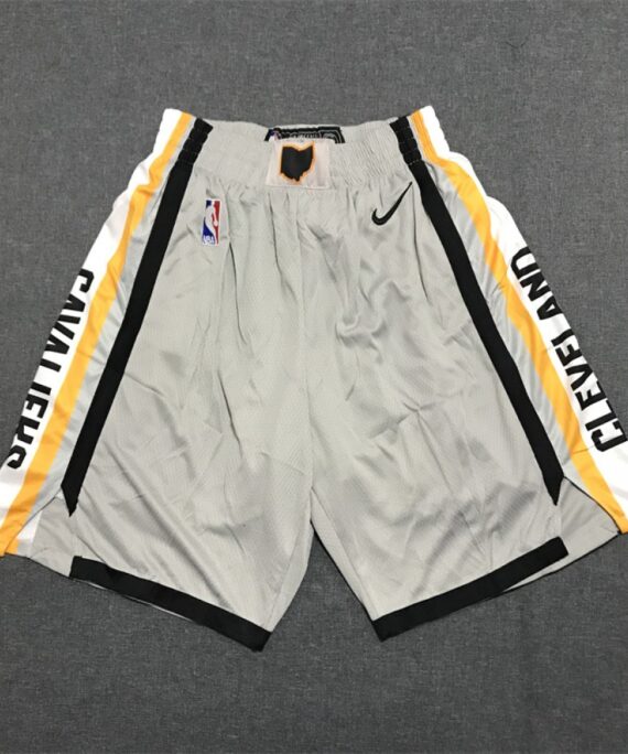 Cleveland Cavaliers 17/18 City Edition Gray Shorts