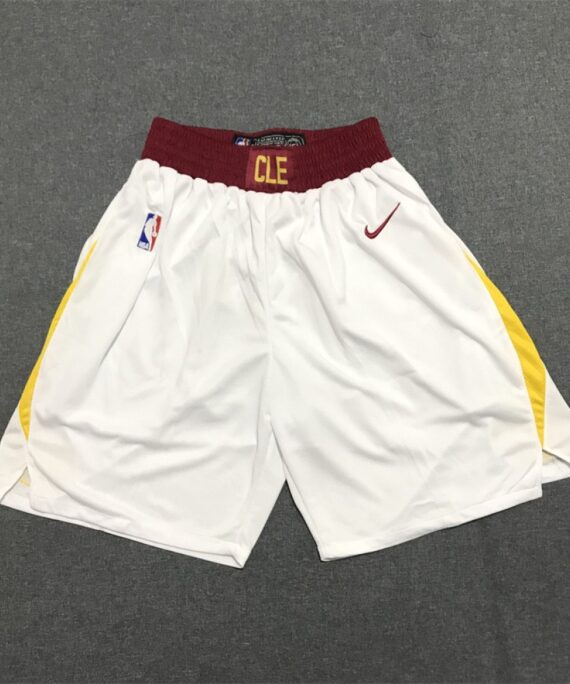 Cleveland Cavaliers White Shorts