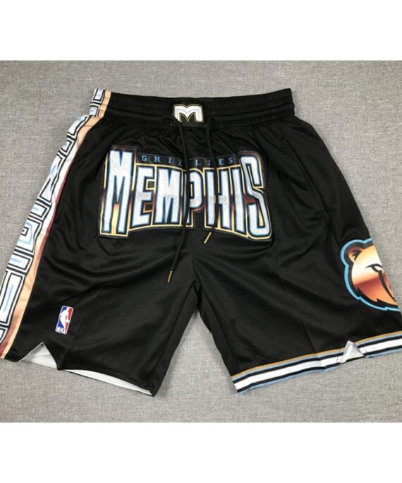 Memphis Grizzlies 2023 Black City Edition Pocket Shorts