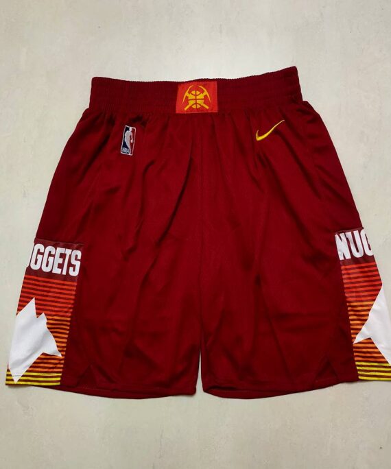 Shorts Denver Nuggets City Edition Red