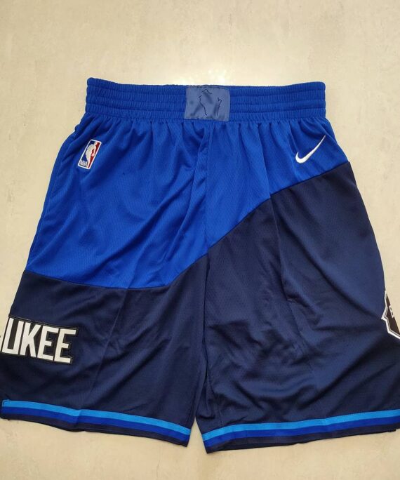 Shorts Milwaukee Bucks City Edition Blue