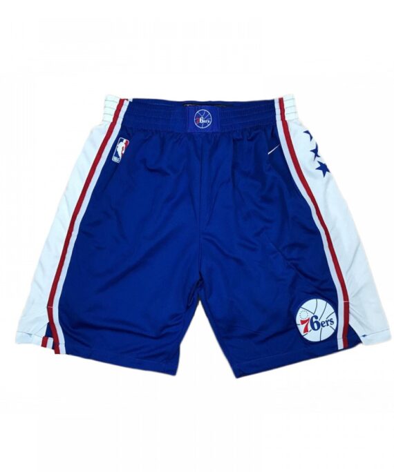 17/18 Philadelphia 76ers Blue City Edition Shorts