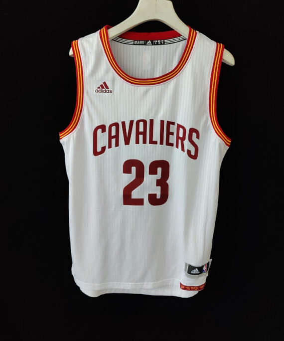 LeBron James Basketball Jersey #23 Cleveland Cavaliers Hardwood Classic 2016 White