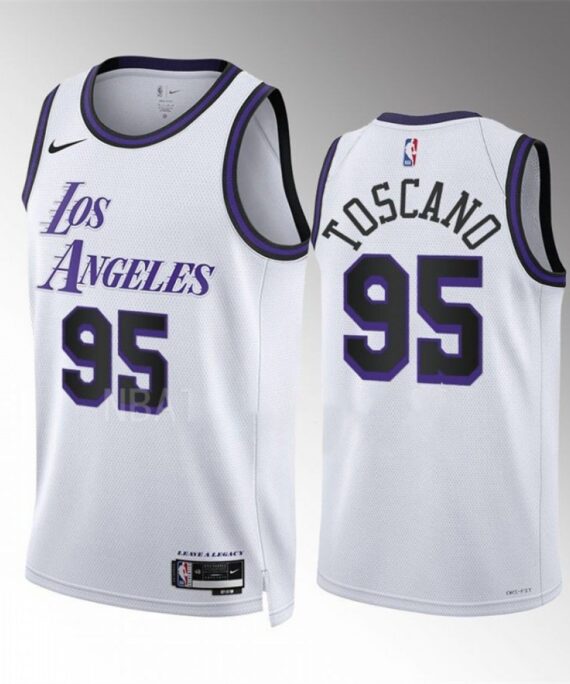 Juan Toscano-Anderson Basketball Jersey #95 Los Angeles Lakers 2023 City Edition