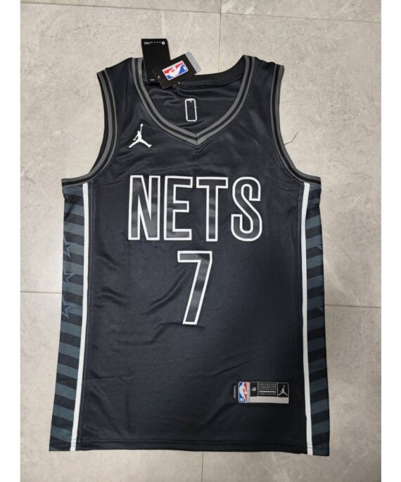 Kevin Durant Basketball Jersey #7 Brooklyn Nets 22/23 Black City Edition