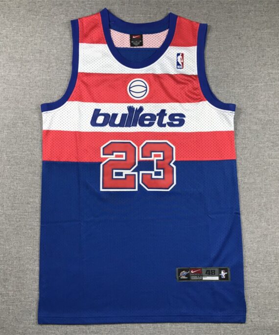 Michael Jordan Basketball Jersey #23 Washington Wizards 2023 Blue