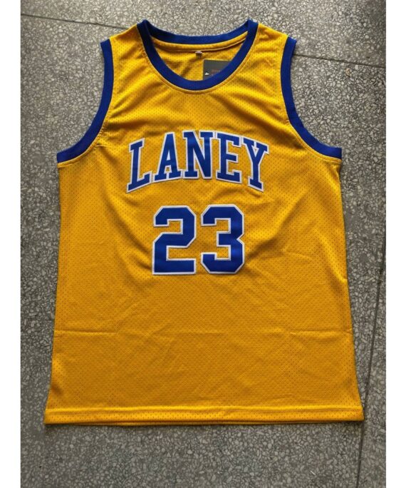 Michael Jordan Basketball Jersey #23 Jordan High School Yellow