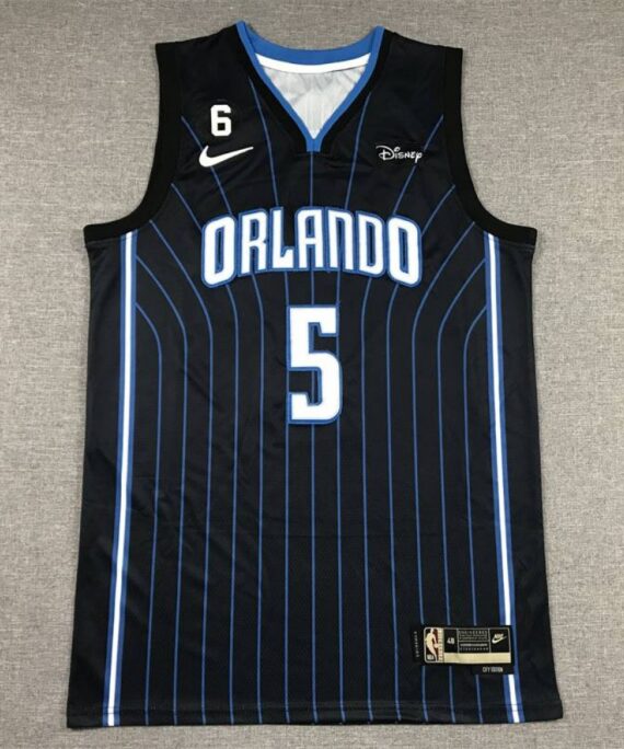 Paolo Banchero Basketball Jersey#5 Orlando Magic Black