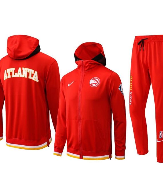 Tracksuit Atlanta Hawks With Hood 22/23 Red