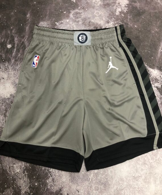 Brooklyn Nets Flyer Edition Gray Shorts