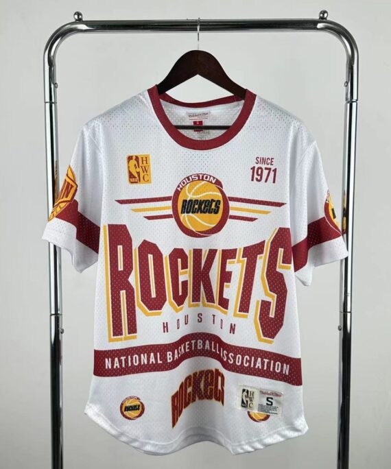 Houston Rockets 2026 Red Retro Basketball Jersey