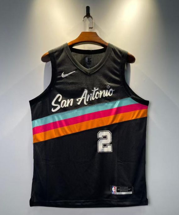 Dylan Harper Basketball Jersey #2 San Antonio Spurs 2026 City Edition Black Player